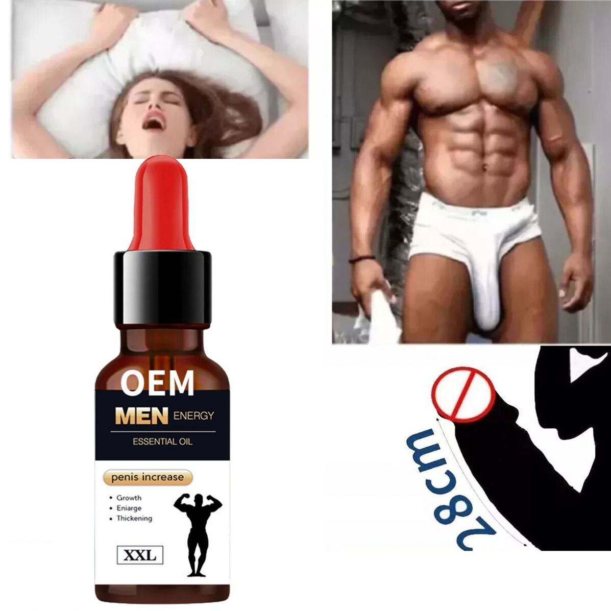 Body Women and Men Lift up Sex Sexual Massage Sex Massage Oil Enlargement Oil for Men