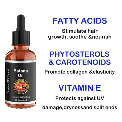 Hot Hair Growth Supplements Hair Care Essential Oil Promoting Growth Without Damage Batana Hair Oil